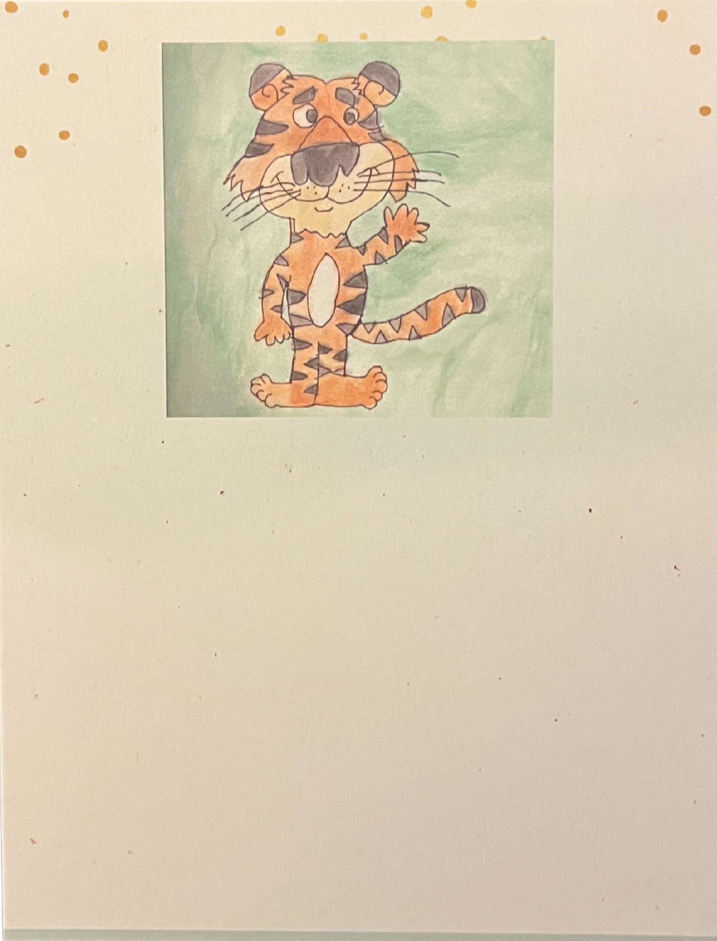 Tiger Greeting Cards