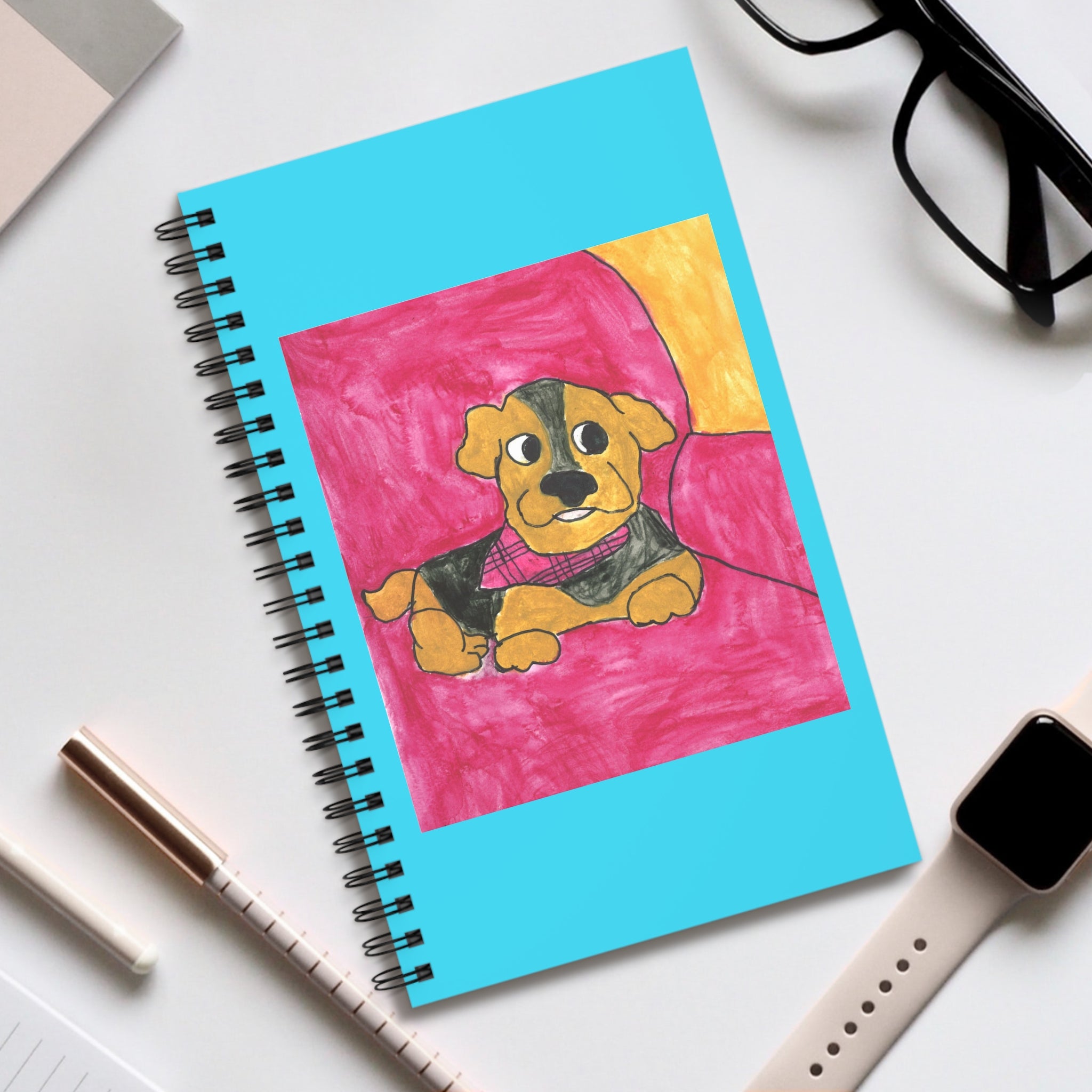 Honey Spiral Notebook