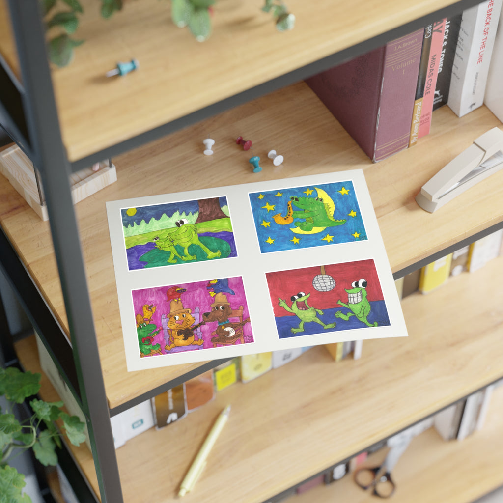 Music & Dance Sticker Sheet