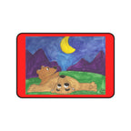 I See the Moon Desk Mat
