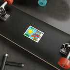 Happy Road Vinyl Decal
