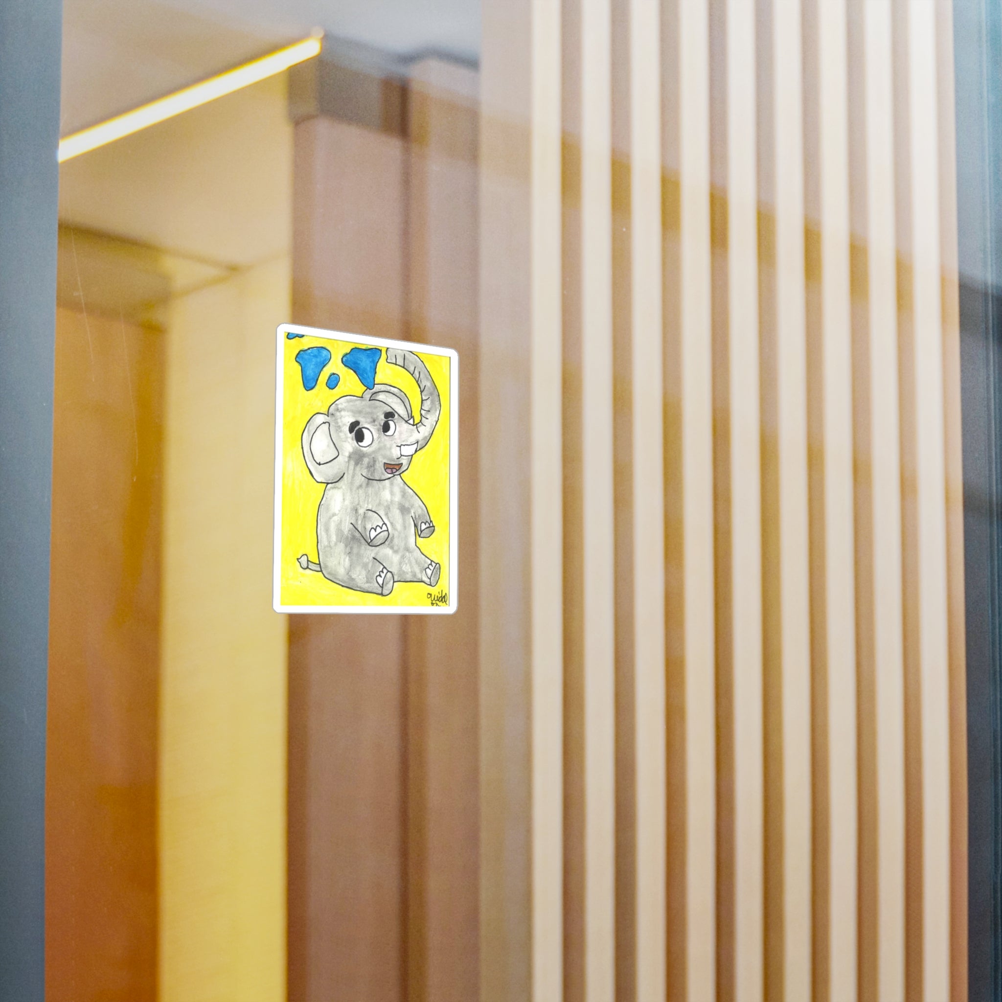 Elephant Vinyl Decal