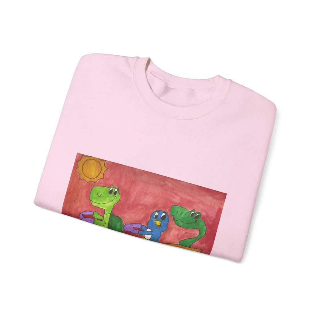 A Bicycle Built For Two Crewneck Sweatshirt