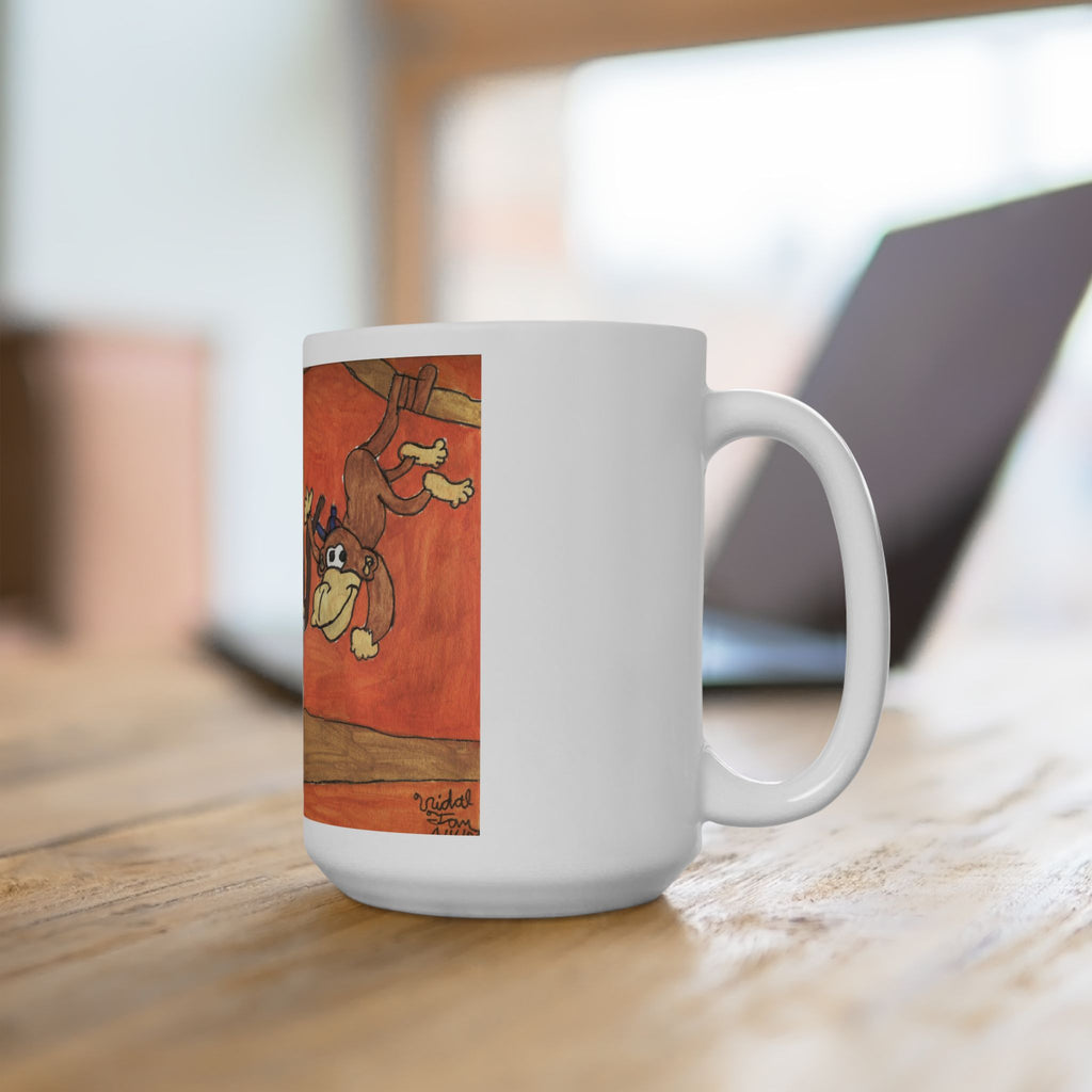 Monkey Family Mug