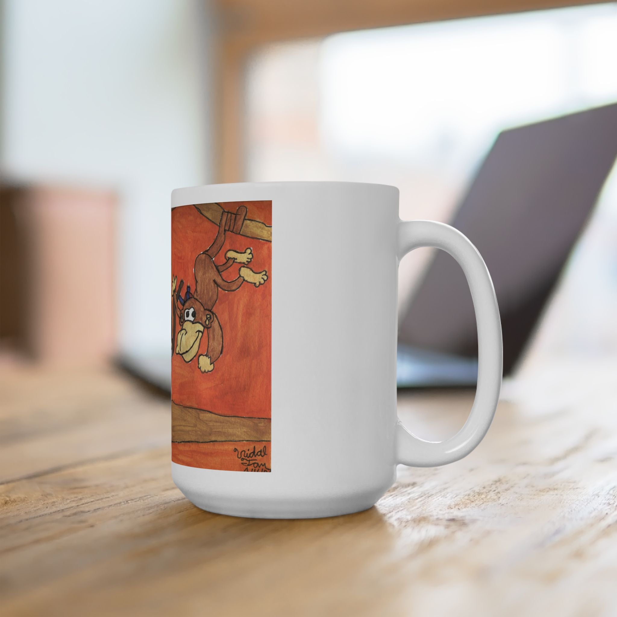 Monkey Family Mug