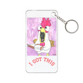 Rooster Booster Keychain Charm