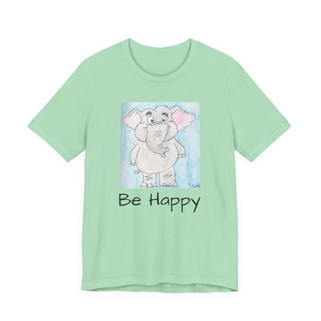 Be Happy Elephant Tee