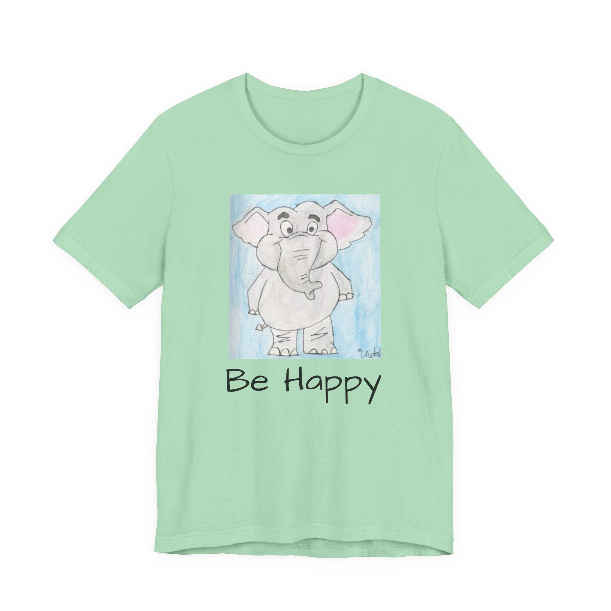 Be Happy Elephant Tee