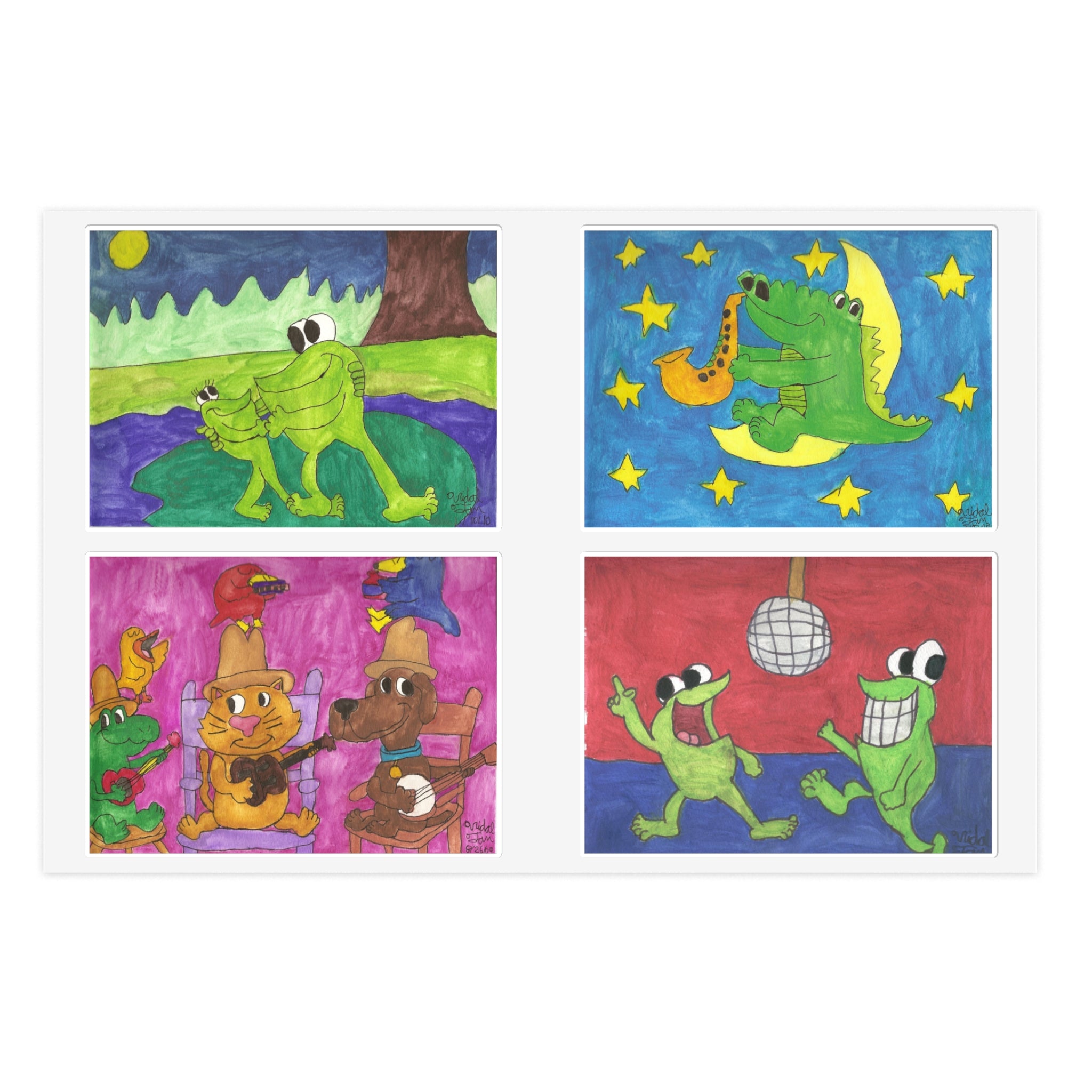 Music & Dance Sticker Sheet