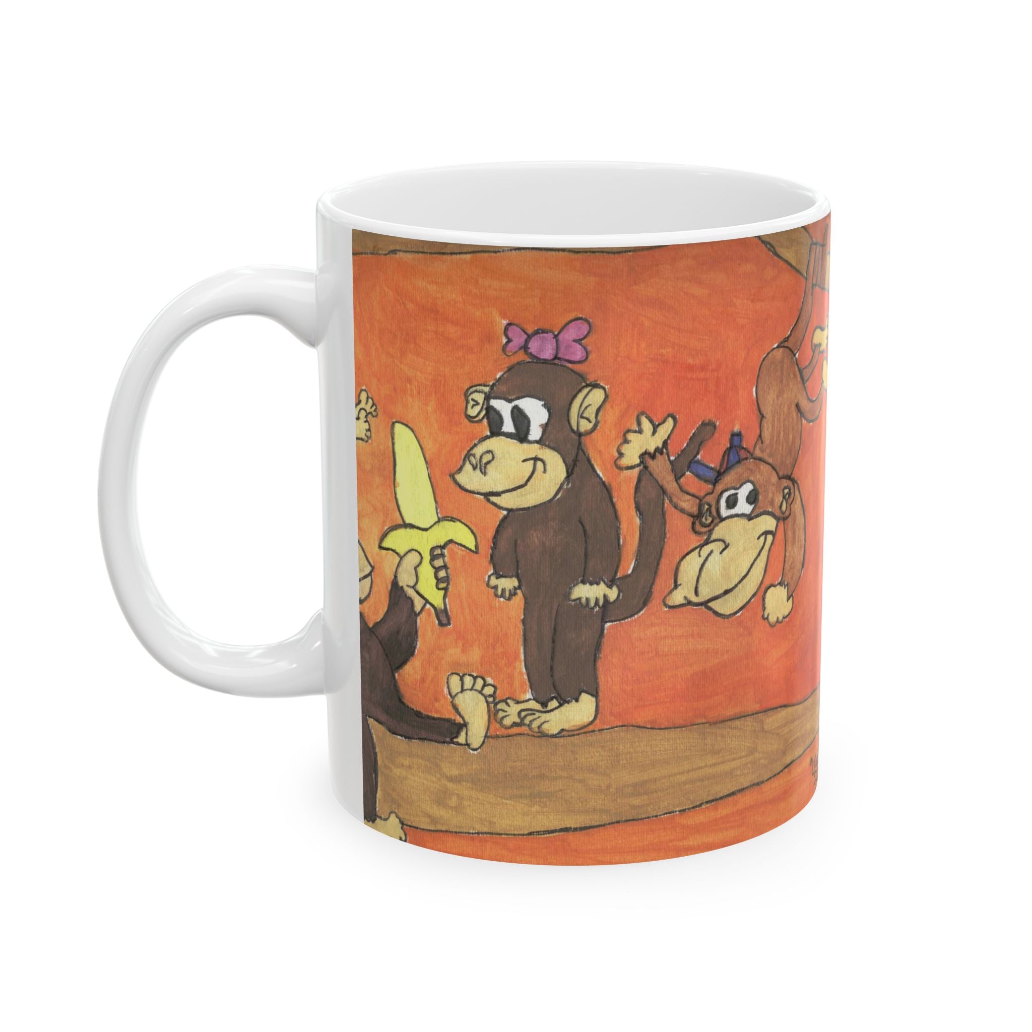 Monkey Family Mug