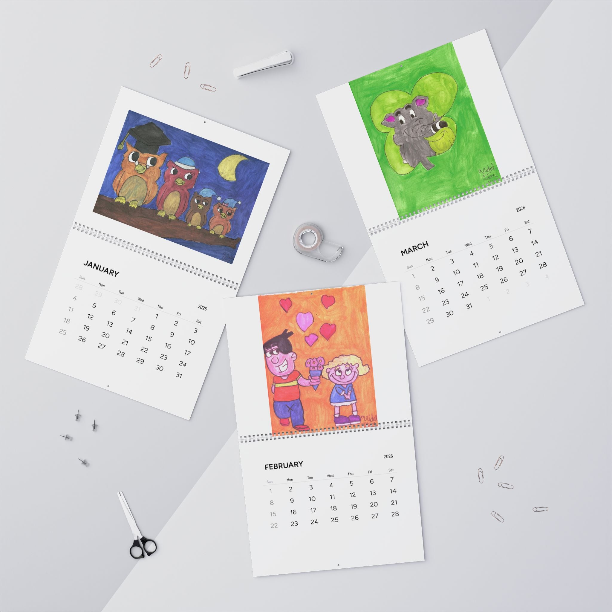 Wall Calendar (2026)