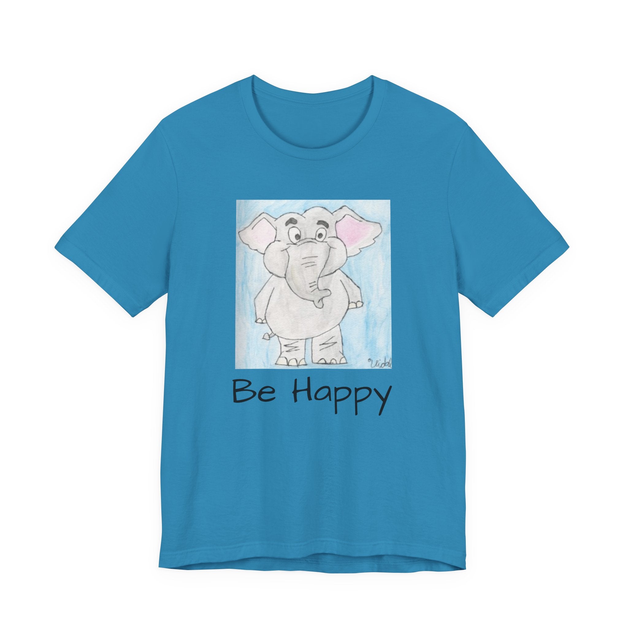 Be Happy Elephant Tee