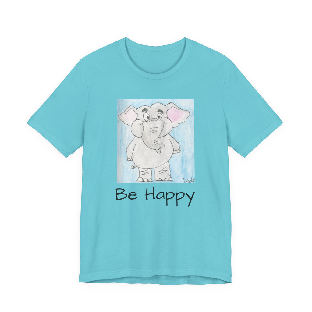 Be Happy Elephant Tee