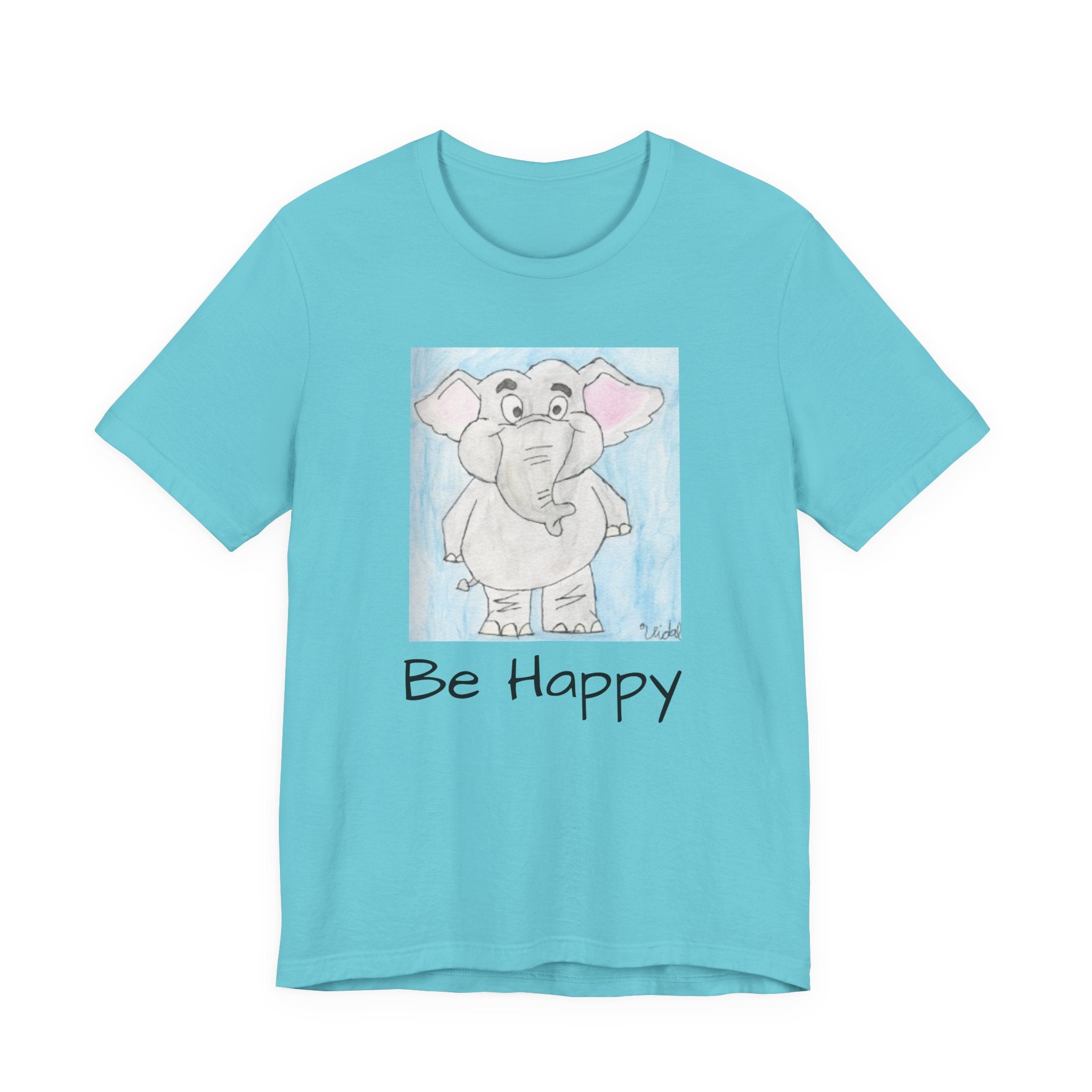 Be Happy Elephant Tee