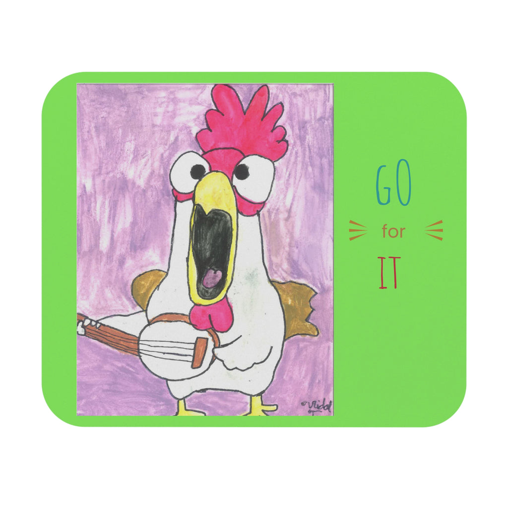 Rooster Booster Mouse Pad