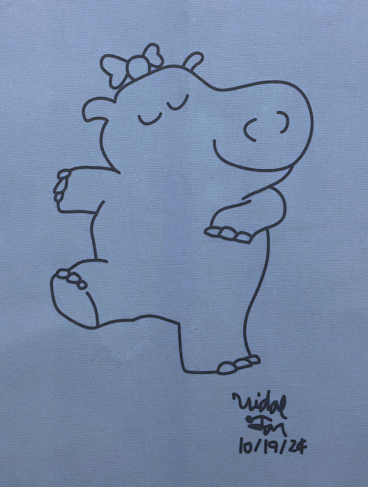 Hippo Tote